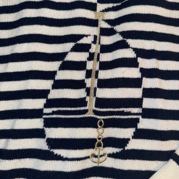 Nautical Kate spade ♠️ sweater - Picture 4 of 4